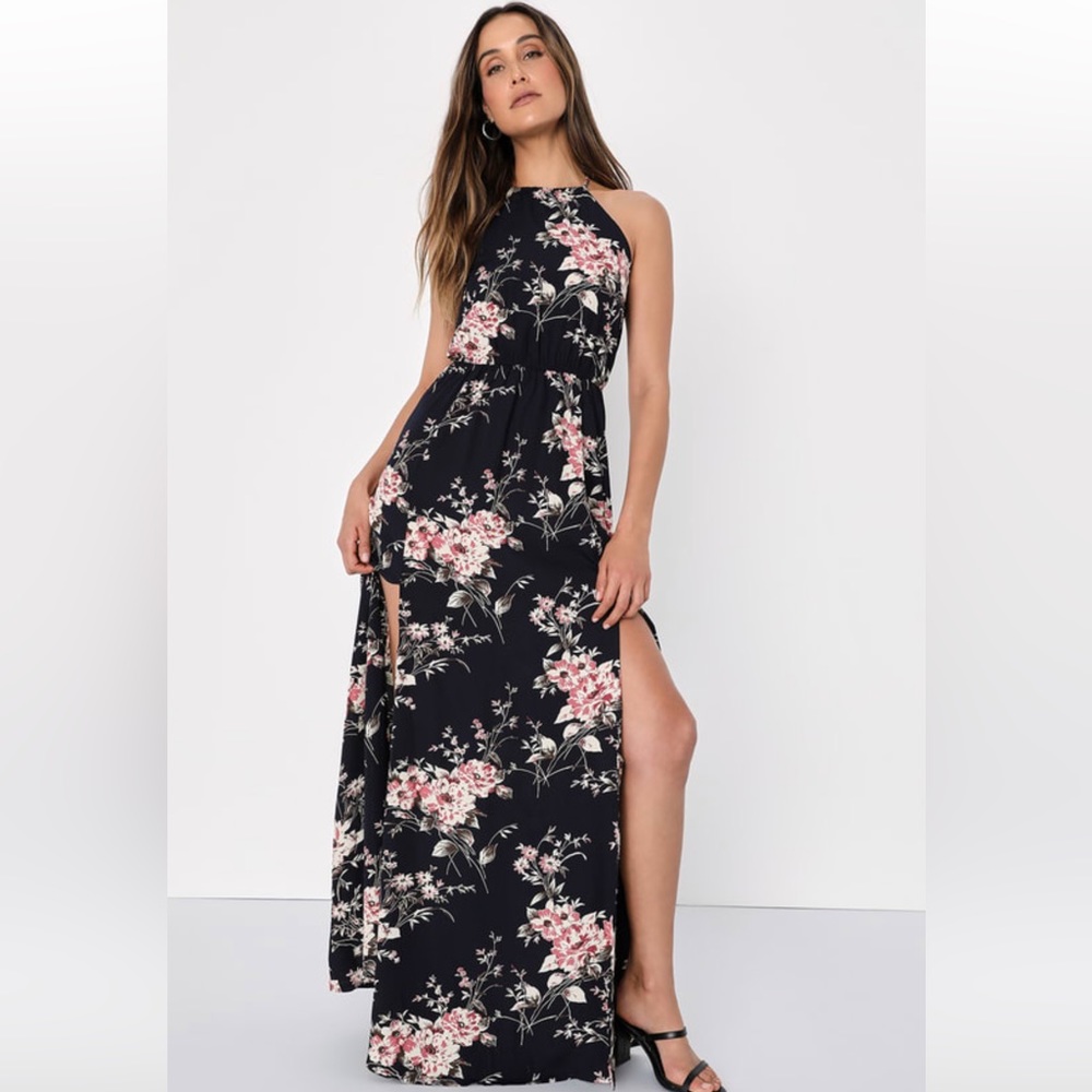 Lulus Floral Maxi Dress
